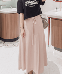 Denim Style 後橡筋前蝴蝶裝飾牛仔棉半裙, Dress/ SK8834 (pink sold out)