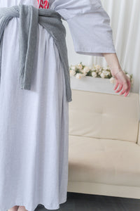 Aesthetic Dress 隨性慵懶雙帶單肩T恤裙/ DS9963