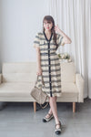 French Knit Dress 法式漫遊針織V領連身裙/ DS9967