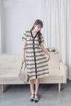 French Knit Dress 法式漫遊針織V領連身裙/ DS9967