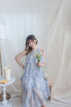 Marble Cloud Dress 水彩雪紡雲朵層次連身裙/ DS9968