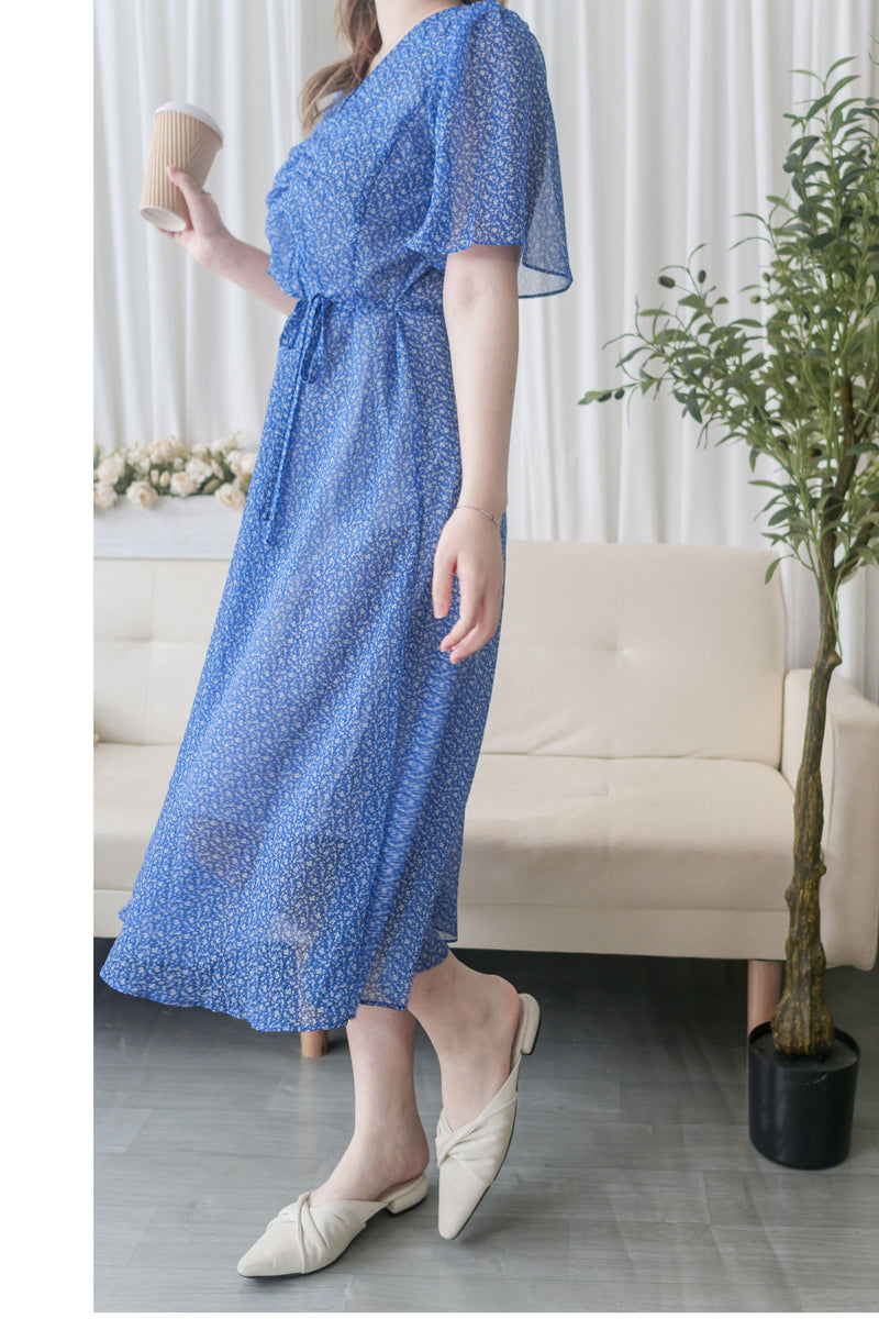 Serene Bloom Dress 輕柔細碎琉璃碎花連身裙/ DS9969