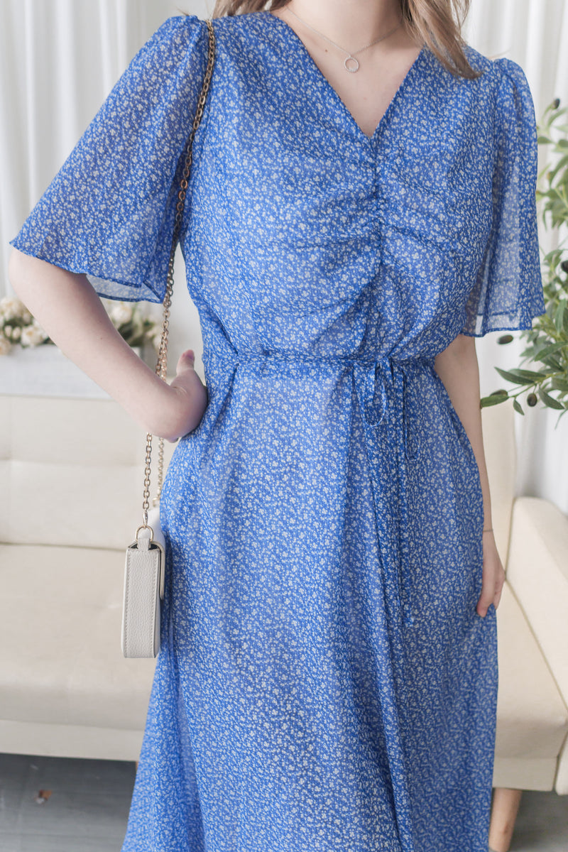Serene Bloom Dress 輕柔細碎琉璃碎花連身裙/ DS9969