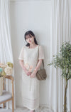 Summer SET Dress 鏤空線料連絲感背心連身裙/ DS9932