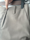(全條彈性! 不貼修腳)Basic Comfy, Pants 彈性後橡筋小寬鬆修腳西褲/ PT8433 (部分碼數/色現貨)