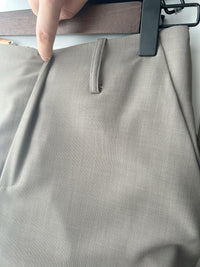 (全條彈性! 不貼修腳)Basic Comfy, Pants 彈性後橡筋小寬鬆修腳西褲/ PT8433 (部分碼數/色現貨)