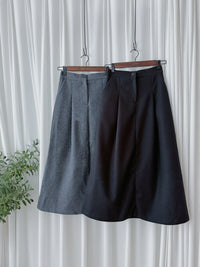 （非常百搭顯瘦) Sophia Skirt 挺身顯瘦厚綿微傘口袋百搭裙/ SK8853
