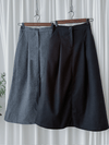 （非常百搭顯瘦) Sophia Skirt 挺身顯瘦厚綿微傘口袋百搭裙/ SK8853