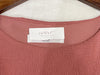 (不透肉雪紡) My ruffle Pearl, Blouse 不透肉雪紡立體荷葉珍珠手袖上衣/ BU9059
