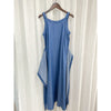 Denim, Dress 牛仔色微入肩寬鬆包式修腰連身裙/ DS9639