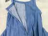 Denim, Dress 牛仔色微入肩寬鬆包式修腰連身裙/ DS9639