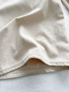 Suede Loose Pants 高腰顯腿長燈芯絨隨性闊褲/ PT8446 （beige sold out)