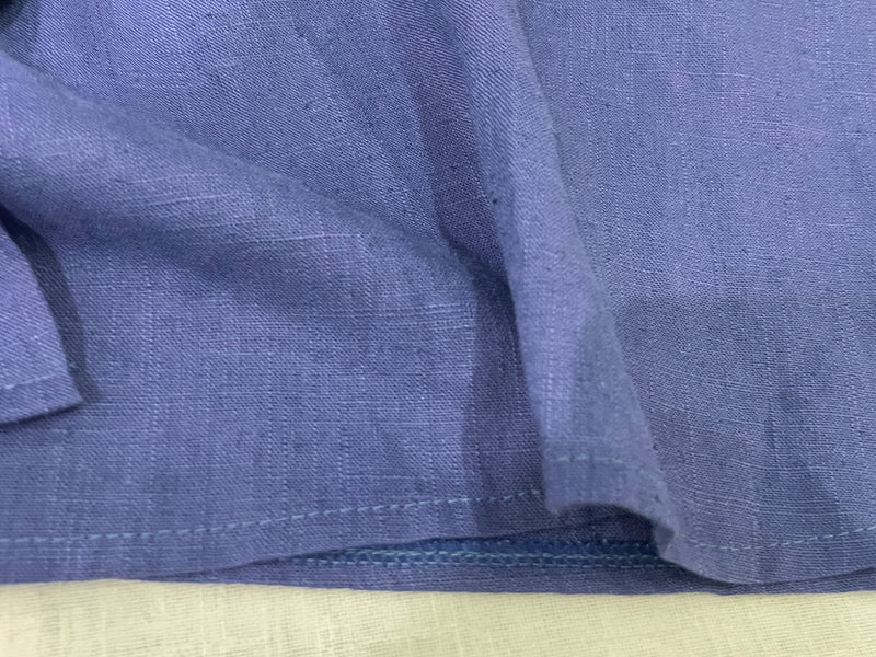 (超靚紫藍色) SlateBlue, Dress 紫藍內鈕扣包式裙擺寬鬆修身連身裙/ DS9640