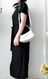 Black Side knot Dress/ DS9961