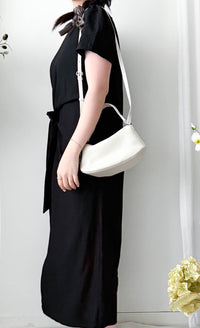 Black Side knot Dress/ DS9961