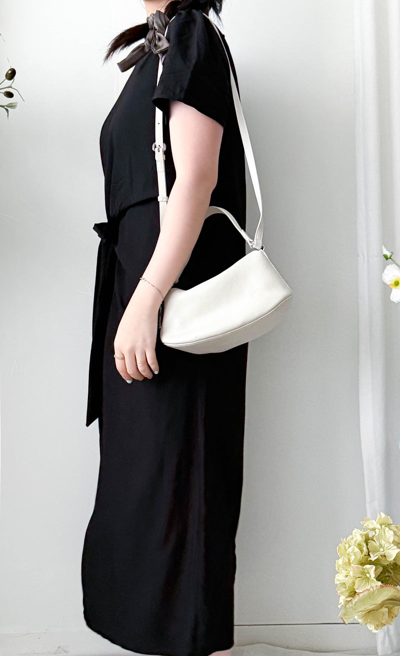Black Side knot Dress/ DS9961