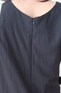 Black Side knot Dress/ DS9961