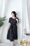 Floral Layer Sleeve Dress/ DS9960