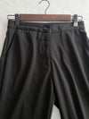 （推薦舒適改善腿形) Black Elastic Pants 全條彈性黑色顯瘦褲/ PT8450