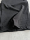 （推薦舒適改善腿形) Black Elastic Pants 全條彈性黑色顯瘦褲/ PT8450