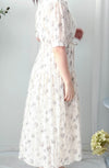 Rose Line Dress/ DS9926
