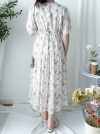 Rose Line Dress/ DS9926