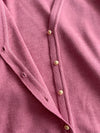 (限定熱賣重開❗) Gold Botton Cardigan 雙色衣邊立體線條金鈕扣外套或上衣/ CD8142  (pre-order 2月13日截單)