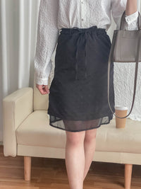 (穿出剪裁) Daisy 立體花車褶V領質感, Blouse/ BU9006