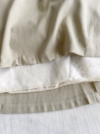 Vest dress 剛剛好V領配腰帶修腰背心裙/ DS9808 (beige sold out)