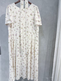 Floral Layer Sleeve Dress/ DS9960