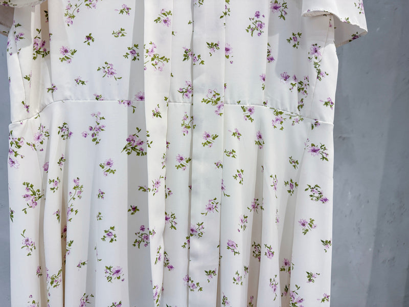 Floral Layer Sleeve Dress/ DS9960