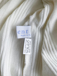 【intent X Korea label】Stripe Collar Top 不貼口木耳邊小高領直紋合身上衣/ TP9101