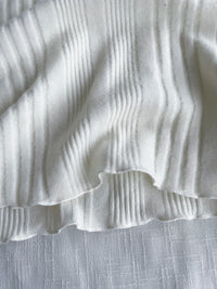 【intent X Korea label】Stripe Collar Top 不貼口木耳邊小高領直紋合身上衣/ TP9101