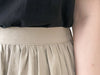 （超百搭顯瘦單品！) Flair, Skirt 長度剛好顯幼腰間皺皺修肚膝上裙/ SK8841