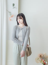 (購買任何貨品加購/單買$169) 完美包覆彈性平領粗帶背心/ TP9132 （pre-order black)