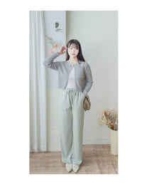 (購買任何貨品加購/單買$169) 完美包覆彈性平領粗帶背心/ TP9132 （pre-order black)