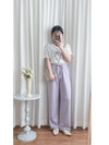 Ally Banding Pants 全橡筋顯瘦彈性棉仿西褲棉褲/ PT8455
