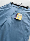 （全彈性 超超超輕～）LightBlue Jeans 全彈性闊直腳顯瘦百搭牛仔褲/ PT8434