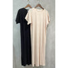 (無膊線合不同身形) Wave 線條花紋舒適連身裙, Dress/ DS4984