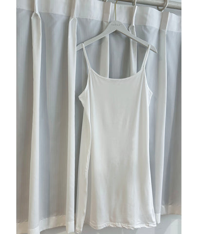 (日常優雅) Cross Collar 混淺灰彈性交叉領口連身裙, Dress/ DS9519