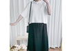 Round Collar Top 防皺好看微花邊立體格紋上衣/ TP9134