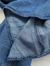 ! 熱賣款式 限量現貨 ✨(有口袋) Denim Pleated Dress 牛仔布隨性口袋前腰下車褶連身裙/ DS9661