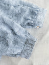 porcelain Blouse 琉璃藍色青瓷印花上衣/ BU9093