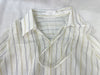 Strap Stripe Shirt 混色直紋個性剪裁防皺恤衫/ TP9060