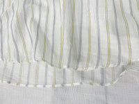 Strap Stripe Shirt 混色直紋個性剪裁防皺恤衫/ TP9060