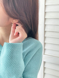 Infinity Crystal cube, Earrings/ ER832