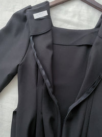 Square Collar Dress 彈性修身方領連身裙/ DS9851 (Black sold out)