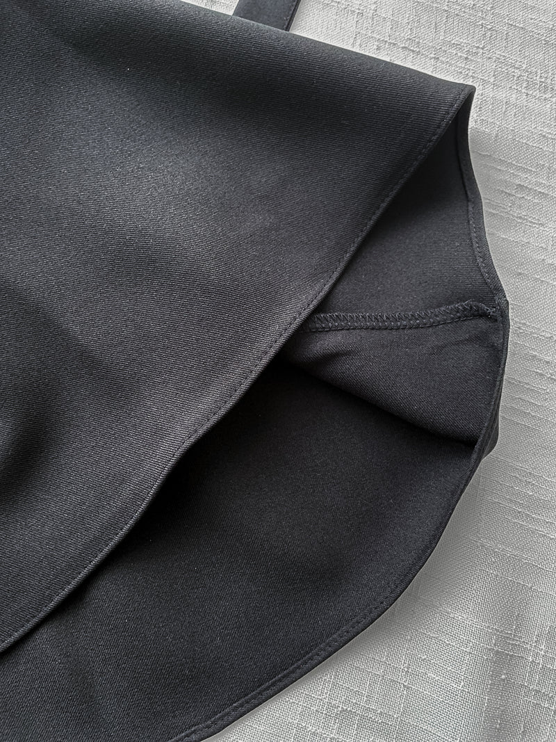Square Collar Dress 彈性修身方領連身裙/ DS9851 (Black sold out)
