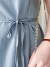 Square Collar Dress 方領夏日感後開叉連身裙/ DS9858 (Skyblue sold out)