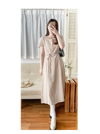 Square Collar Dress 方領夏日感後開叉連身裙/ DS9858 (Skyblue sold out)